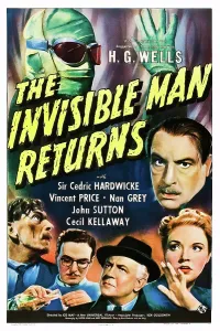 Price Prints: THE INVISIBLE MAN RETURNS, (clockwise) Vincent Price