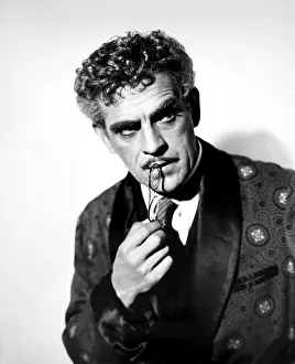 Smoking Jacket Prints: THE INVISIBLE RAY, Boris Karloff, 1936