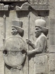 Aisan Prints: IRAN. Persepolis. Apadana or Audience Hall of Darius I