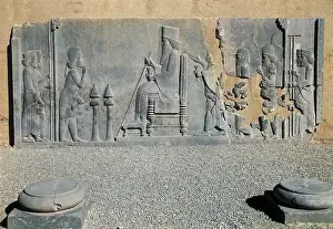 Iranians Prints: IRAN. Persepolis. Palace of Darius