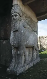 Iraqis Prints: IRAQ. Kalhu. Nimrud. Palace of Assur-Nasir-Pal II (12th c)