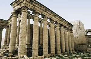 Iraqis Prints: IRAQ. Mosul. Hatra. Temple of the city (2nd c)