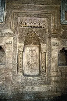 Iraqis Prints: IRAQ. Saint Behnam Monastery (12th c.). AISA/Everett Collection**US SALES ONLY**