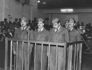 Revolts Prints: Four Iraqi airmen on trial for taking part in a rebellion