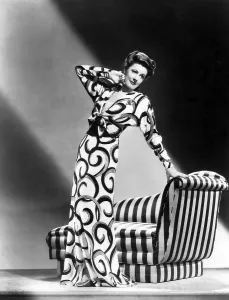 Womens Fashion Prints: Irene Dunne, Universal Pictures portrait, 1941