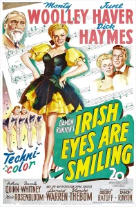 Sheet Music Prints: IRISH EYES ARE SMILING, US poster