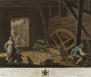 Artisans Prints: Irish Linen manufacture, 1782