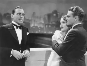 THE IRISH IN US, from left: Pat O'Brien, Olivia de Havilland, James Cagney, 1935