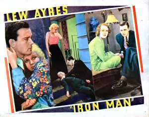 Flower Print Prints: IRON MAN, lobbycard, Jean Harlow (flower print)