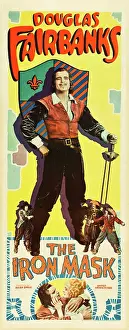Marguerite Prints: THE IRON MASK, top: Douglas Fairbanks Sr