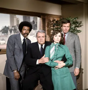 Cast Portrait Prints: IRONSIDE, Don Mitchell, Raymond Burr, Elizabeth Baur, Don Galloway, (ca. 1970s), 1967-75