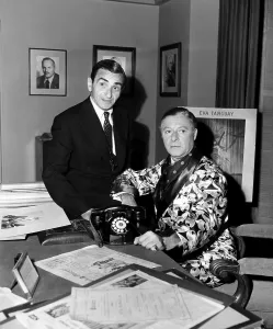 History Prints: Irving Berlin and George Jessel, 1951. Courtesy: CSU Archives/Everett Collection
