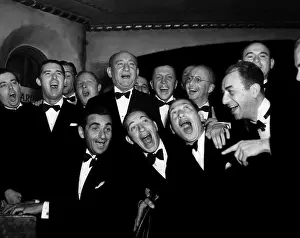History Prints: Irving Berling (at piano), Chico Marx and Harpo Marx (next to him)