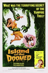 Island Prints: ISLAND OF THE DOOMED, (aka LA ISLA DE LA MUERTE), US poster art, 1967