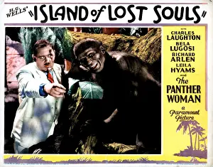 ISLAND OF LOST SOULS, Charles Laughton, (left), 1932