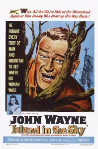 Images Dated 13th May 2008: ISLAND IN THE SKY, US poster art, John Wayne, 1953