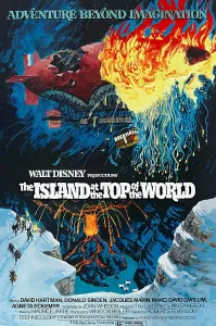 Disney Prints: THE ISLAND AT THE TOP OF THE WORLD, poster art, 1974