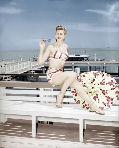 Parasol Prints: ON AN ISLAND WITH YOU, Esther Williams, 1948