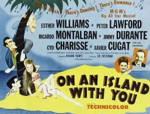 Lawford Prints: ON AN ISLAND WITH YOU, Peter Lawford