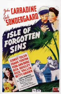 Gale Prints: ISLE OF FORGOTTEN SINS, US poster art