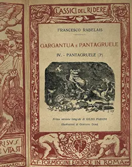 Gustave 1832 1883 Prints: Italian edition of 'Gargantua and Pantagruel' by Franois Rabelais