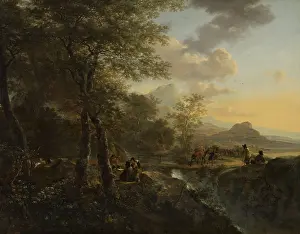 1650s Prints: Italian Landscape with a Draughtsman