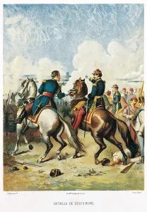 Arming Prints: Italian Unification. Battle of Solferino (24th June 1859)