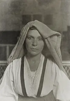 Ellis Island Prints: Italian woman of Albanian or Greek ancestry
