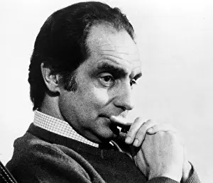 Author Prints: ITALO CALVINO, Author, (1923-1985)in 1975.. Courtesy: CSU Archives / Everett Collection