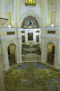 Campanians Prints: ITALY. Anacapri. Capri Island. Church of San Michele