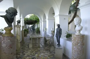 Campanians Prints: ITALY. Anacapri. Capri Island. Villa San Michele