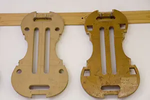 Lombardia Prints: ITALY. Cremona. Luthier's workshop