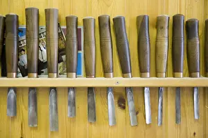 Lombardia Prints: ITALY. Cremona. Luthier's workshop