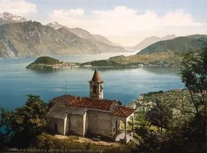 Lake Como Prints: Italy, Lake Como, (Lago Di Como)