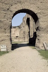 Late Empire Prints: ITALY. LAZIO. Rome. Baths of Caracalla