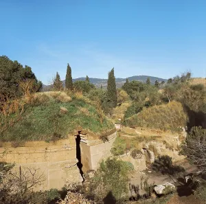 Cerveteri Prints: ITALY. LAZIO. ROME. Cerveteri. Necropolis of Monte Abatone