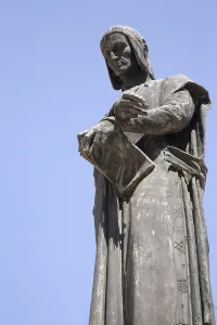Lombardia Prints: ITALY. Mantua. Statue of Dante Alighieri