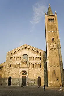 Emilia Romagna Prints: ITALY. Parma. Cathedral. Outside