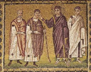 Ravenna Prints: ITALY. Ravenna. San Apollinare Nuovo