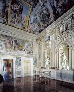 Carrache Prints: ITALY. Rome. Farnese Palace