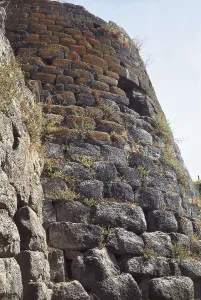 Close Up Prints: ITALY. SARDINIA. Barumini. Defensive building