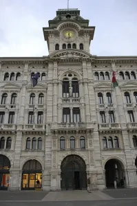 ITALY. Trieste. Palazzo Comunale (city hall), 1875. Architect: Giuseppe Bruni. Architecture. AISA/Everett Collection**US SALES ONLY**