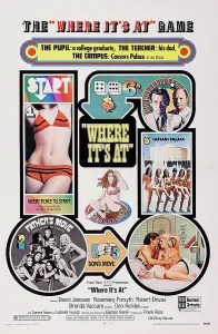 4hp Ec Prints: WHERE IT'S AT, US poster, top right from left: David Janssen