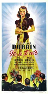 Deanna Prints: IT'S A DATE, US poster art, Deanna Durbin, 1940