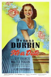 Deanna Prints: IT'S A DATE, US poster, Deanna Durbin, 1940