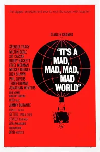 1963 Movies Prints: IT'S A MAD MAD MAD MAD WORLD, poster art, 1963