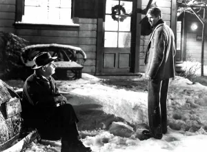 Christmas Prints: IT'S A WONDERFUL LIFE, Henry Travers, James Stewart, 1946