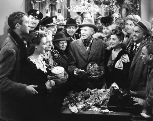 Sarah Prints: IT'S A WONDERFUL LIFE, from left: James Stewart