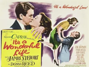 Lifting Prints: IT'S A WONDERFUL LIFE, from left: James Stewart