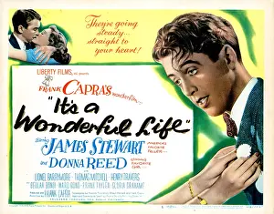 Films By Frank Capra Prints: IT'S A WONDERFUL LIFE, top left from left: James Stewart